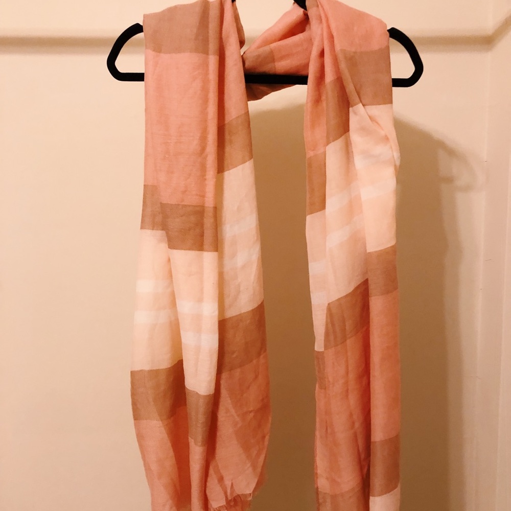 Pink scarf